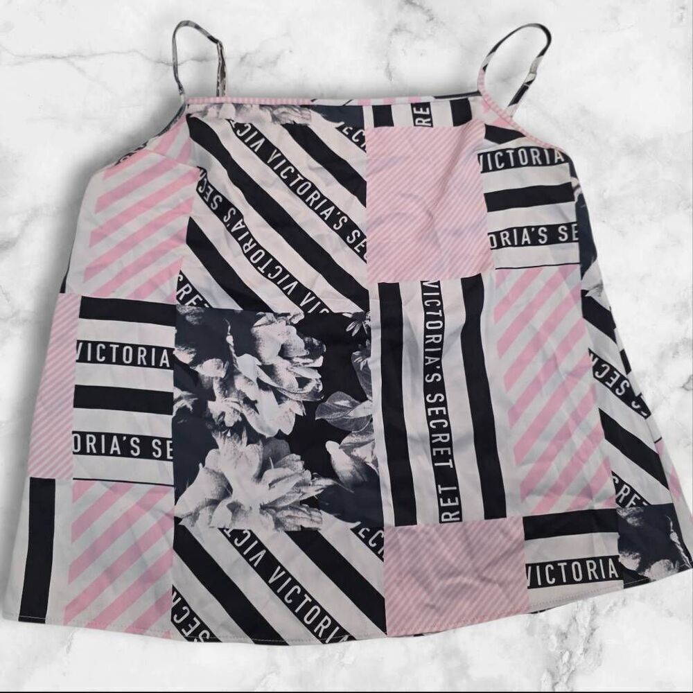 Victoria Secret Pink Pajama Tank Top Size Small